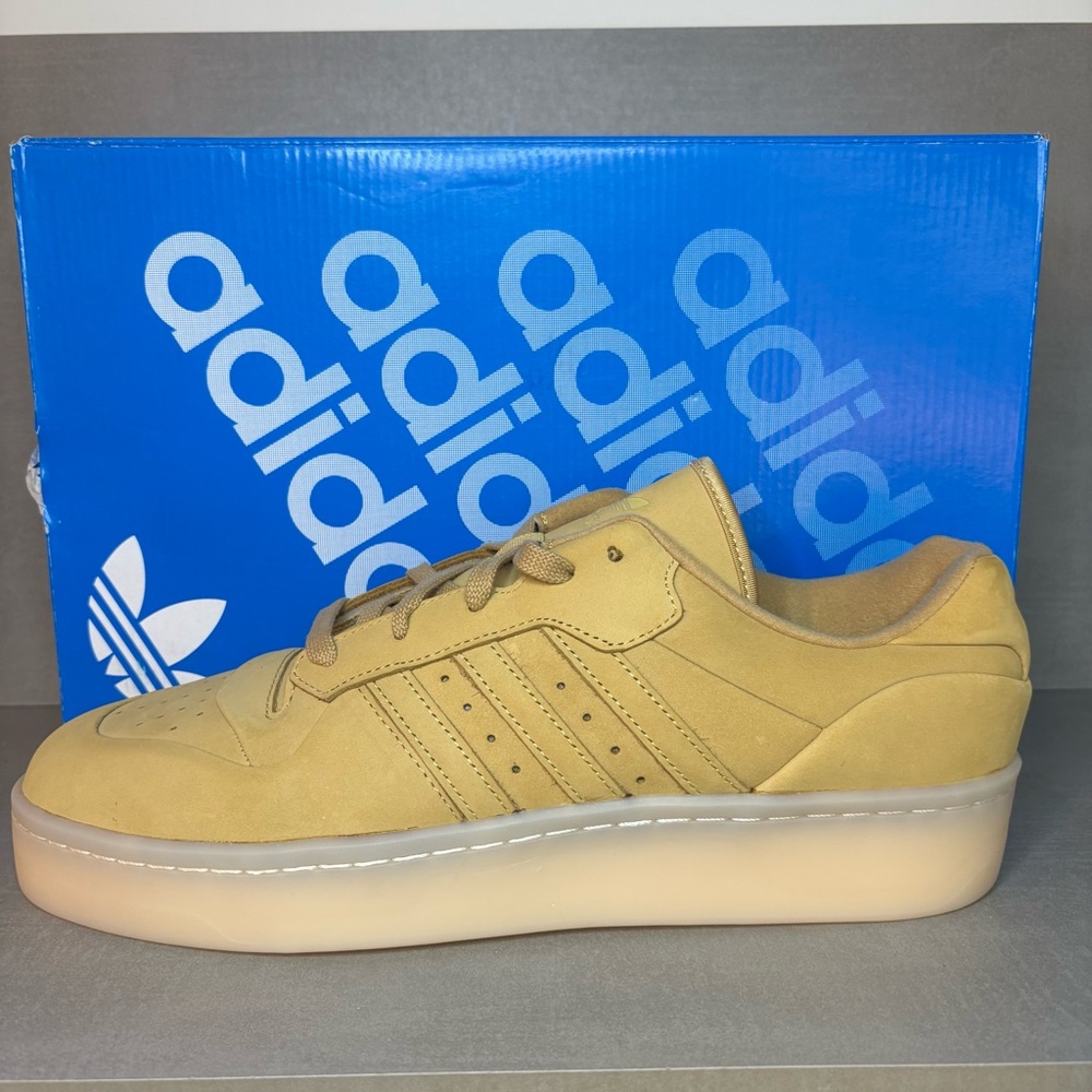 Adidas | NEW! Rivalry Lux Low Shoes - Tan Gold ; Mens 11
